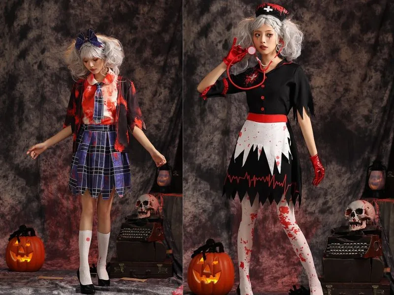 Trang phục phù hợp, đèn điện và sự giám sát của người lớn giúp Halloween vui vẻ, an toàn hơn.