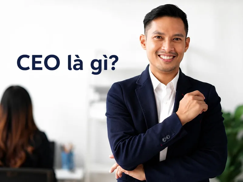 CEO (Chief Executive Officer) là giám đốc điều hành, người chịu trách nhiệm lãnh đạo và điều hành toàn bộ hoạt động của doanh nghiệp