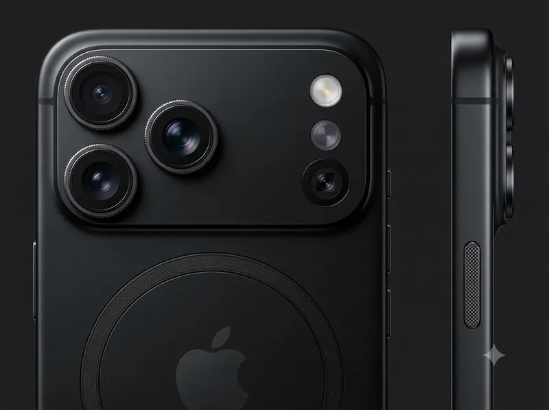 iPhone 18 Pro Max màu Đen mang phong cách mạnh mẽ, tối giản